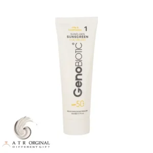 کرم ضد آفتاب بی رنگ ژنو بایوتیک با SPF50 مناسب پوست چرب و مختلط