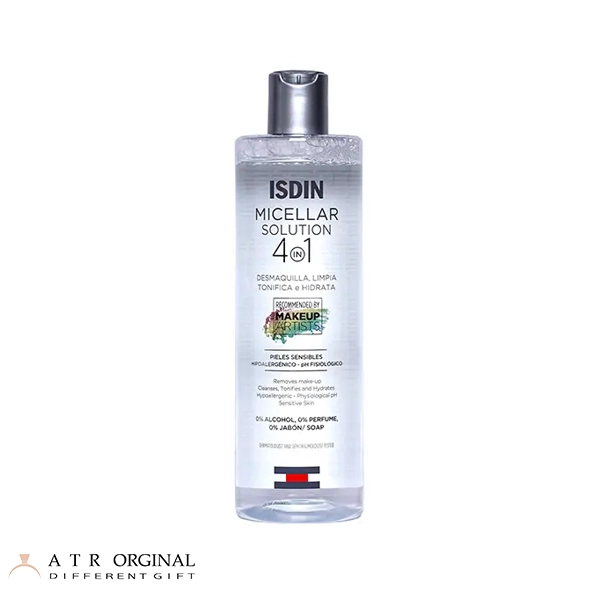 میسلار واتر آرایش صورت ایزدین Isdin مدل Micellar Solution