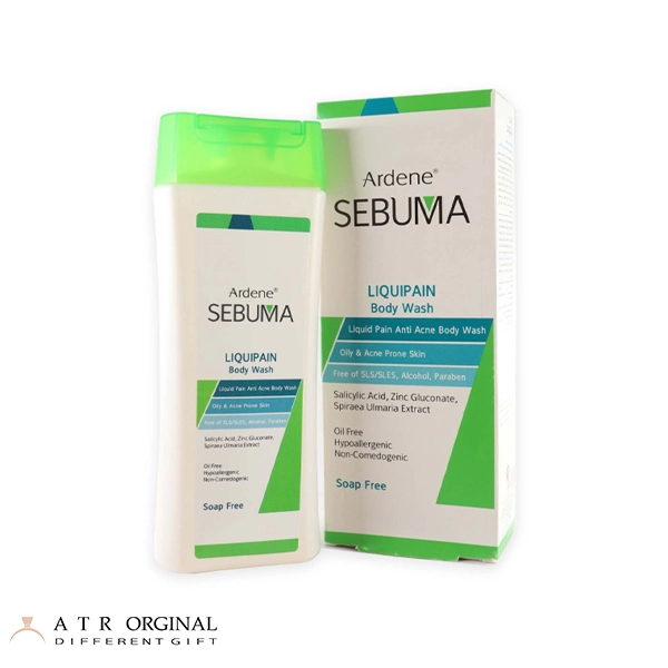 شوینده بدن غیر صابونی آردن مدل Liquipain مناسب پوست چرب و دارای آکنه حجم 250 میلی لیتر