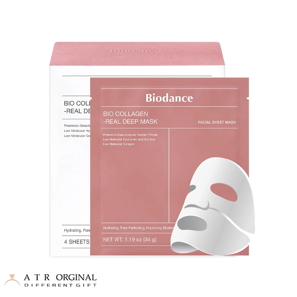 ماسك صورت ورقه ای کلاژن بایودنس