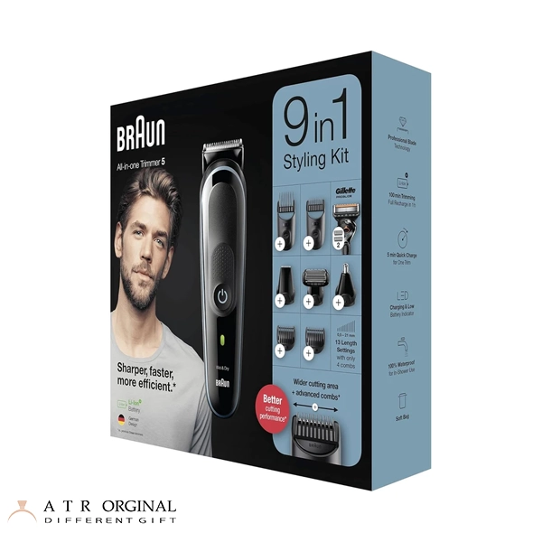 ست ماشین اصلاح مو صورت و بدن براون مدل MGK 5280