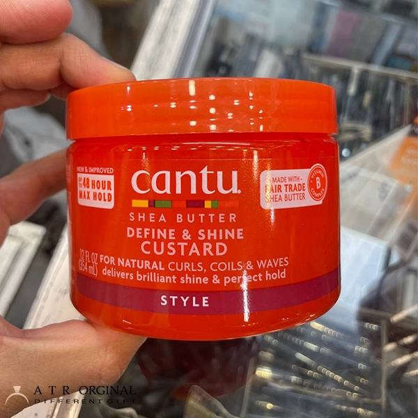 کاسترد حالت دهنده و فیکس کننده کنتو Cantu Define & Shine Custard 354ml