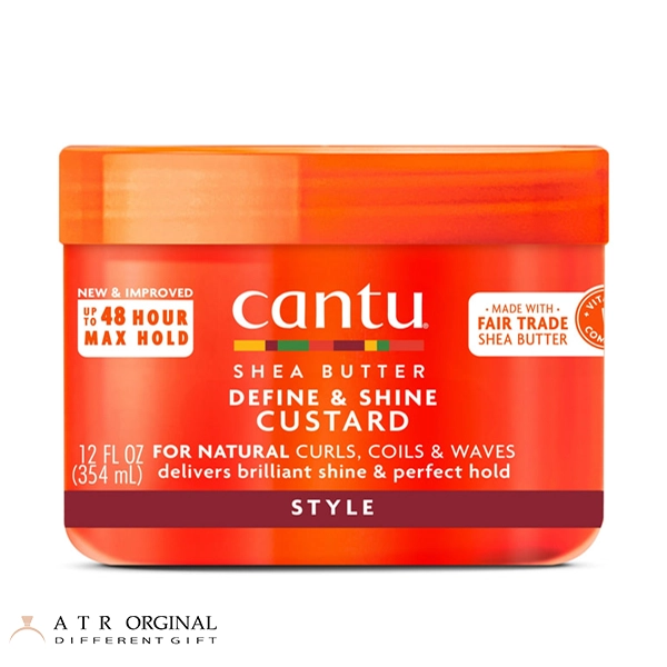کاسترد حالت دهنده و فیکس کننده کنتو Cantu Define & Shine Custard 354ml