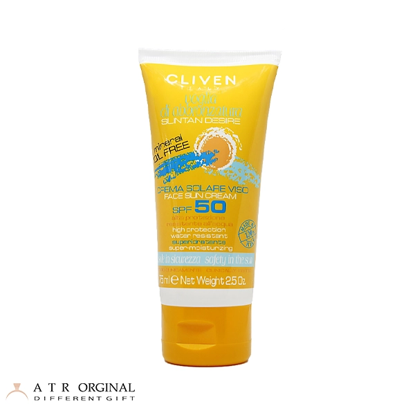 کرم ضدآفتاب بیرنگ کلیون Cliven SPF50