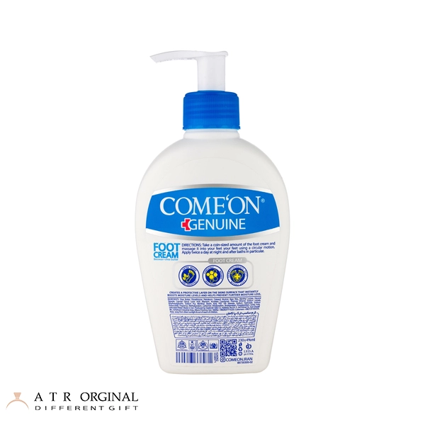 کرم ترک پا کامان مدل خنک کننده و آرامش بخش حجم 230 میلی لیتر