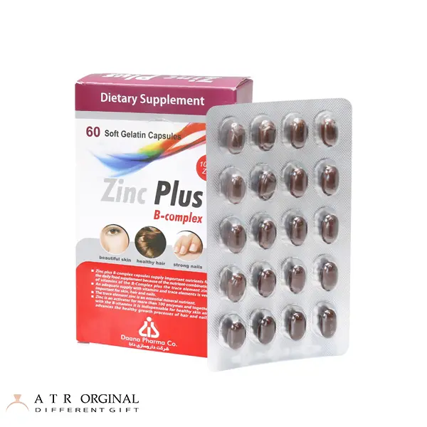 کپسول زینک پلاس 10 میلی گرمی دانا بسته 60 عددی
