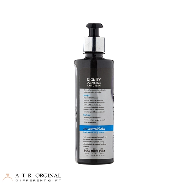 کرم مو بدون نیاز به آبکشی حجم 400 میلی لیتر دیگنیتی