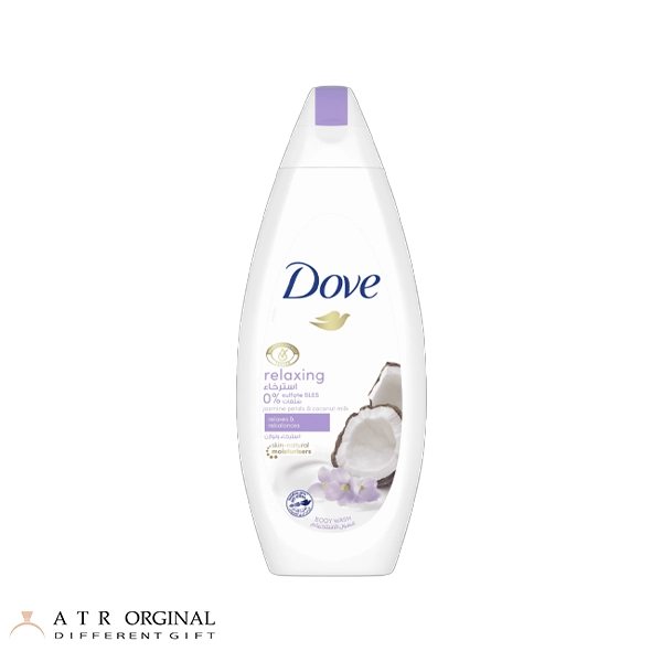 شامپو بدن کرمی شیر نارگیل و گل یاس داو مدل Relaxing