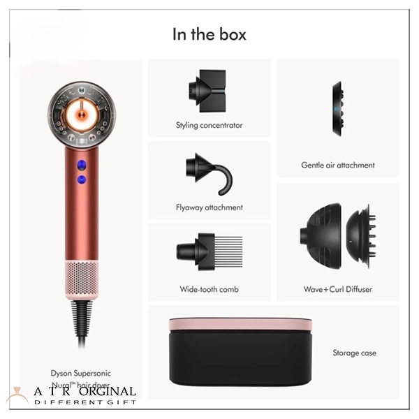سشوار دایسون Supersonic Nural مدل HD16 - برنز