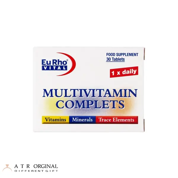 قرص مولتی ویتامین کامپلیت یورو ویتال بسته 30 عددی