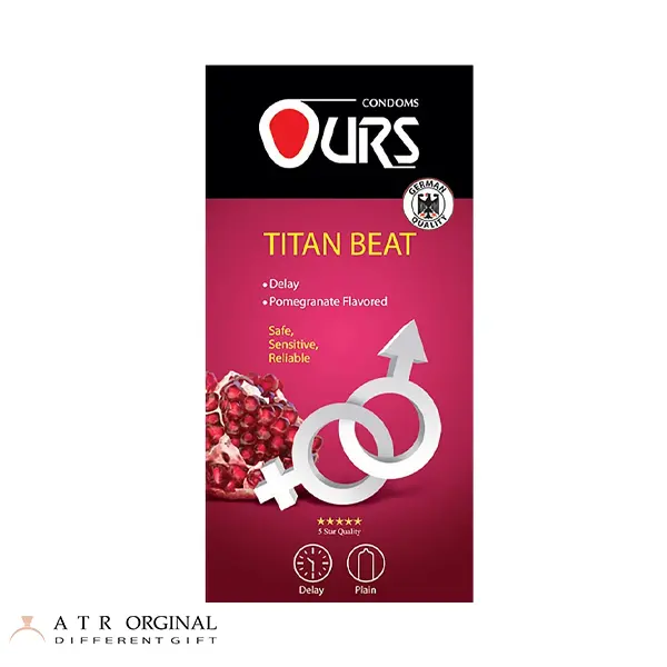 کاندوم اورز مدل Titan Beat بسته 12 عددی