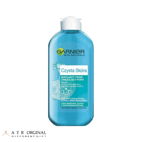 تونر صورت پیور اکتیو (Czysta Skora) گارنیه مناسب پوست چرب و مختلط