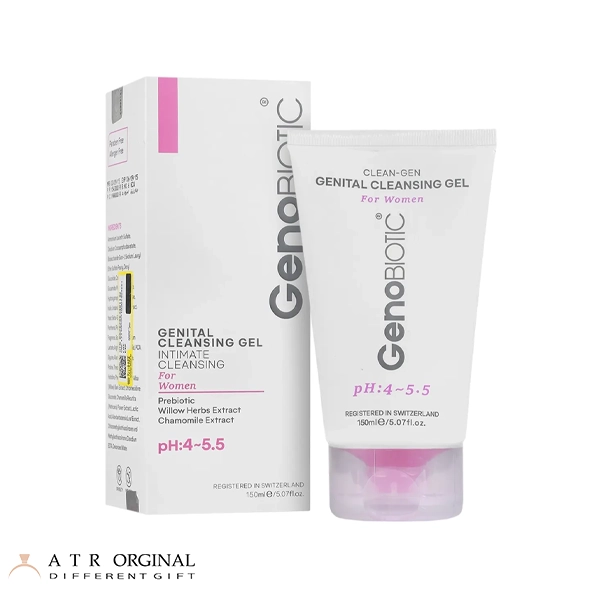 ژل شستشوی بانوان ژنوبایوتیک حجم 150میلی لیتر