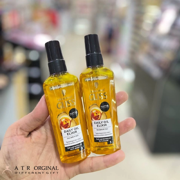 روغن آرگان ترمیم کننده مو مدل Oil-Elixir مناسب موهای خشک گلیس