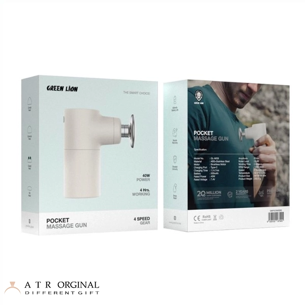 ماساژور تفنگی گرین لاین مدل GNPOCKMGBG - بژ