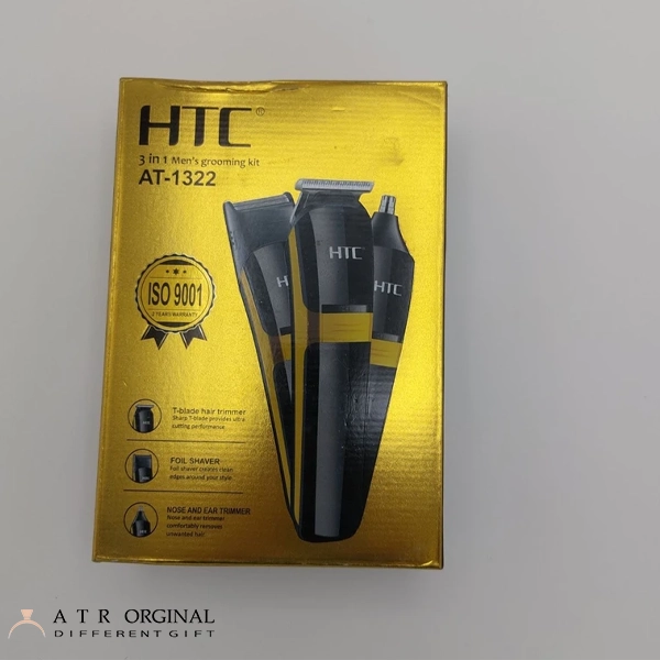ست ماشین اصلاح موی بدن و صورت اچ تی سی مدل 3in1 Men Groomingkit