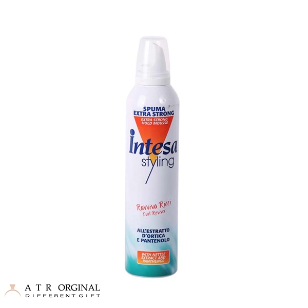 موس موی قوی اینتسا مناسب موهای فر مدل Extra Strong حجم ۳۰۰ میل