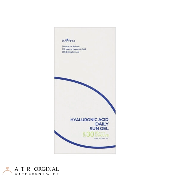 ضد آفتاب ژلی هیالورونیک اسید و تسکین دهنده ایزنتری