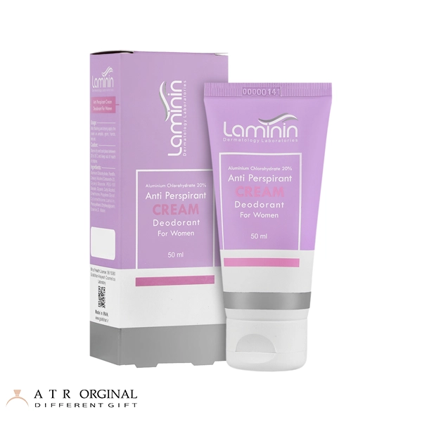 کرم ضد تعریق دئودرانت بانوان لامینین حجم 50 میلی لیتر