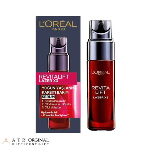 سرم ضد چروک رویتالیفت لیزر لورال L’Oreal حجم 30 میل