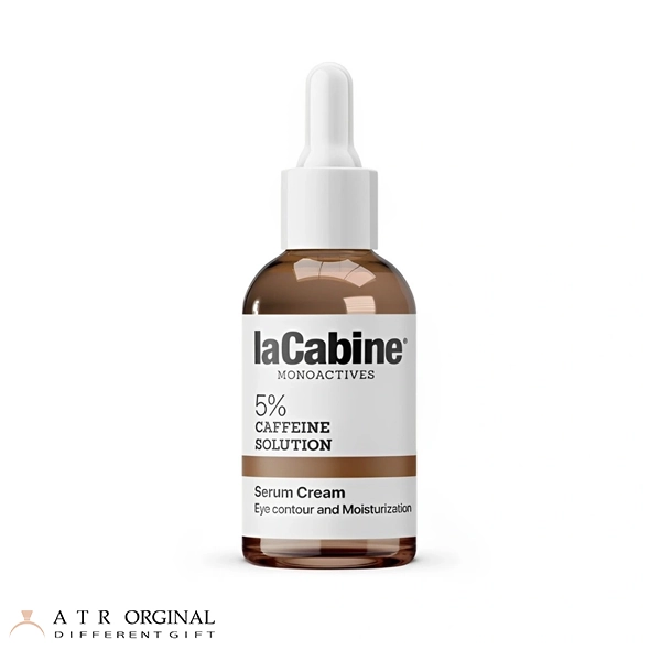 سرم کرمی کافئین دور چشم لاکابین ضد تیرگی ضد پف