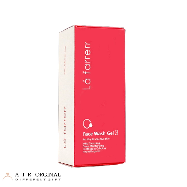 ژل شستشو صورت لافارر مناسب پوست خشک و حساس