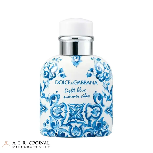 عطر دولچه گابانا لایت بلو پور هوم سامر وایبز ادوتویلت مردانه 100 میل