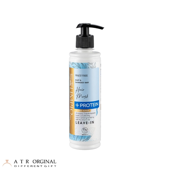 ماسک مو ضد وز لیمپیو فاقد پارابن مناسب مو فر و آسیب دیده حجم 350 میلی لیتر