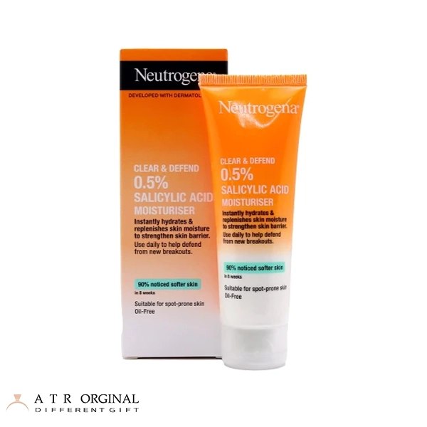 کرم مرطوب کننده ضد جوش نوتروژینا حاوی سالیسیلیک اسید