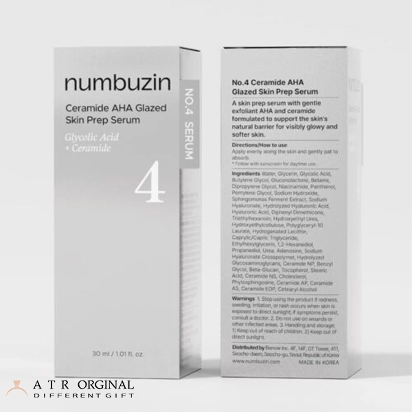 سرم سرامید لایه بردار و آبرسان شماره 4 نامبوزین