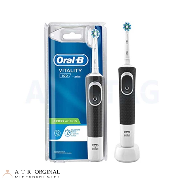 مسواک برقی اورال بی VITALITY CROSS ACTION رنگ مشکی