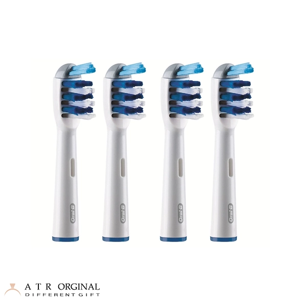 سری یدک مسواک برقی اورال بی مدل TRIZONE بسته 4 عددی