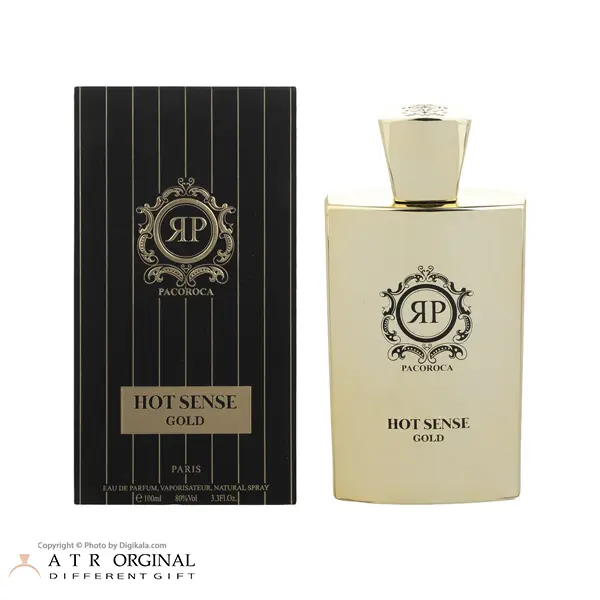 عطر پاکوروکا هات سنس گلد مردانه ادوپرفیوم 100 میل