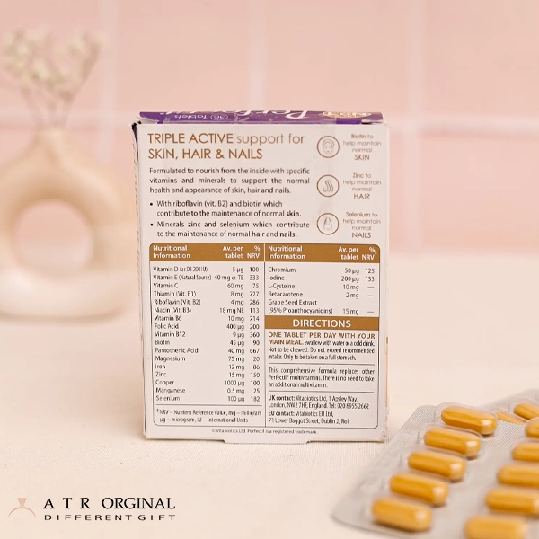 قرص پرفکتیل ویتابیوتیکس ۳۰ عدد