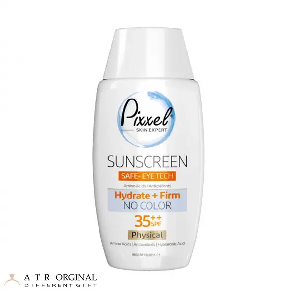 کرم ضد آفتاب دور چشم فیزیکال پیکسل SPF 35 بی رنگ