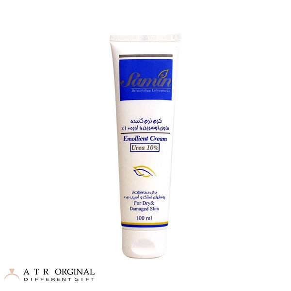 کرم نرم‌کننده ثمین، مدل اوسرین و اوره 10درصد، مناسب پوست‌های خشک و آسیب‌دیده