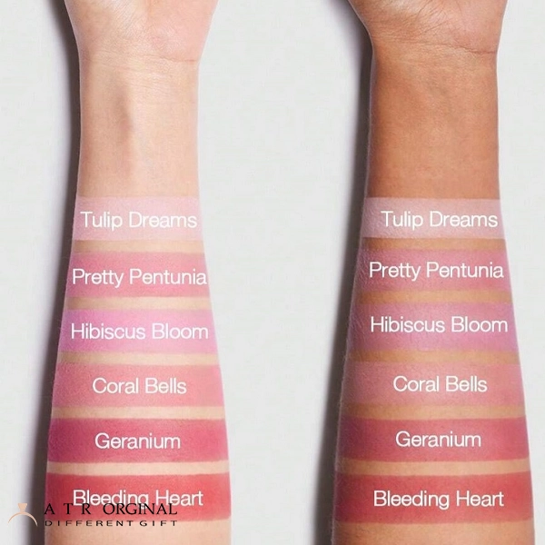 پالت رژگونه 6 رنگ شیگلم مدل Blushing Bouquet