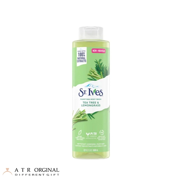 شامپوی بدن شاداب کننده درخت چای و گیاه لیمو سینت ایوز