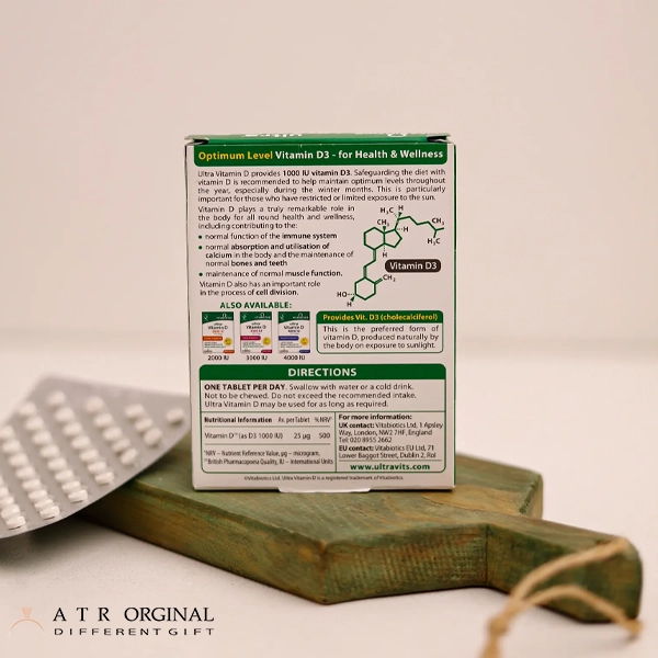 ویتامین دی ۱۰۰۰ ویتابیوتیکس اولترا