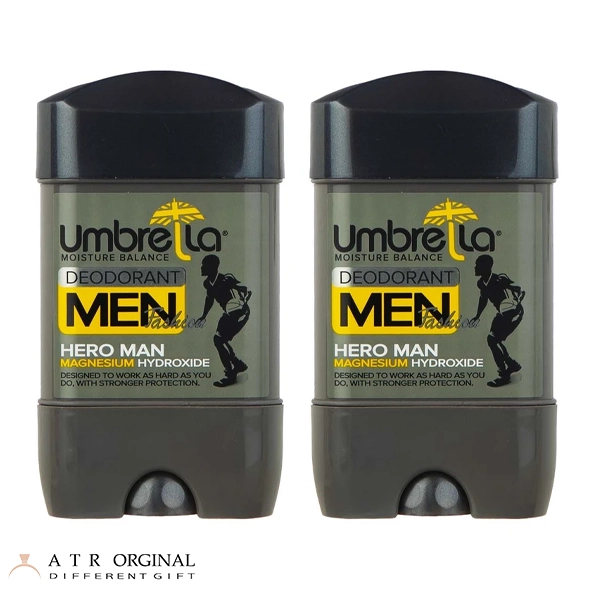 ژل دئودورانت مردانه آمبرلا مدل Hero Man وزن 75 گرم