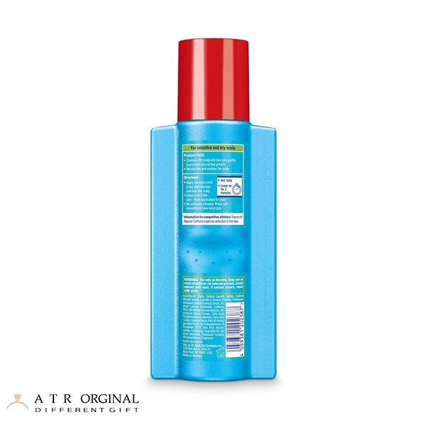 شامپو ضدریزش و آبرسان کافئین آلپسین مدل Hybrid