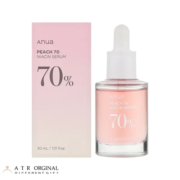 سرم ضد لک و روشن کننده هلو و نیاسینامید آنوا