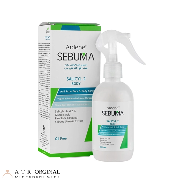 اسپری ضد جوش بدن آردن مدل Salicyl 2 حجم 250 میلی لیتر