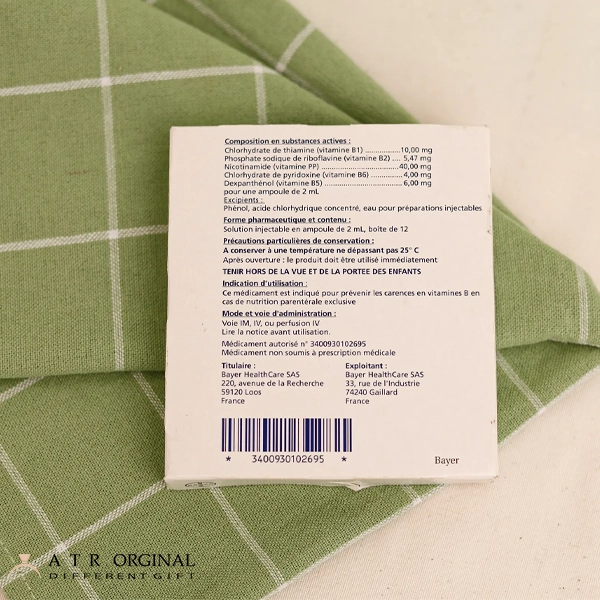 آمپول بکوزیم بایر Becozyme Bayer