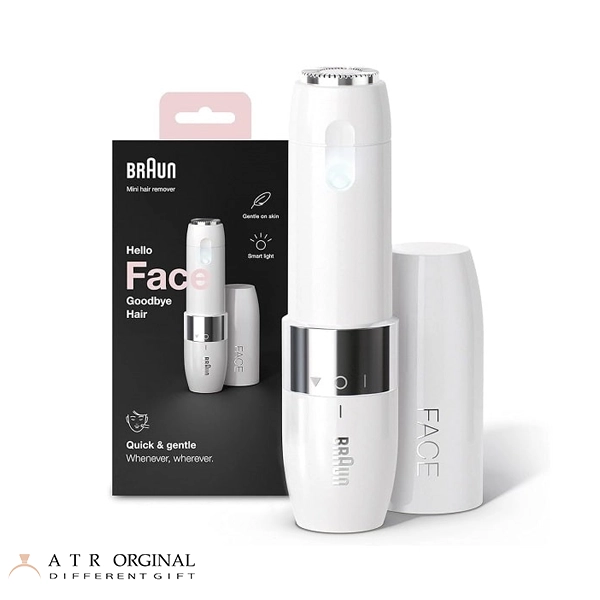 ماشین اصلاح موهای زائد صورت بانوان براون FS1000 هلو فیس گودبای هیر