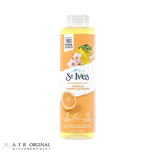 شامپوی بدن شاداب کننده مرکبات و شکوفه گیلاس سینت ایوز