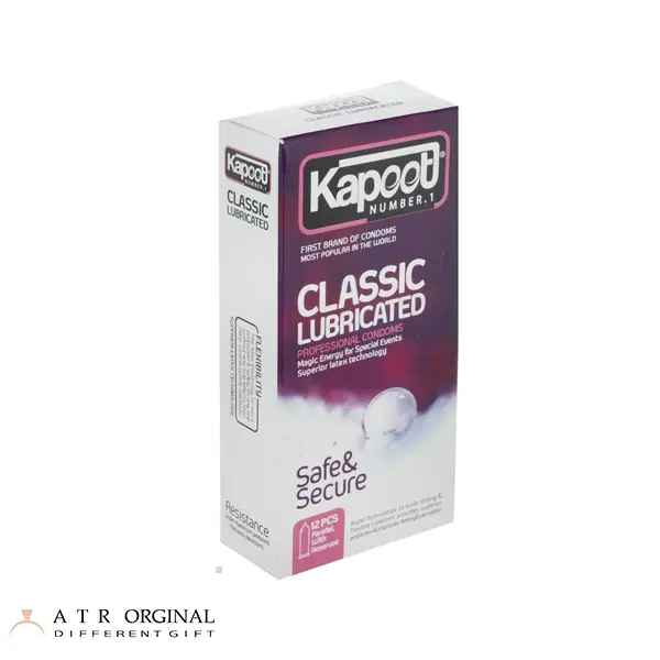 کاندوم کاپوت مدل Classic Lubricated بسته 12 عددی