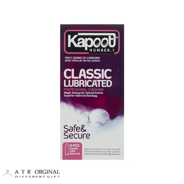 کاندوم کاپوت مدل Classic Lubricated بسته 12 عددی