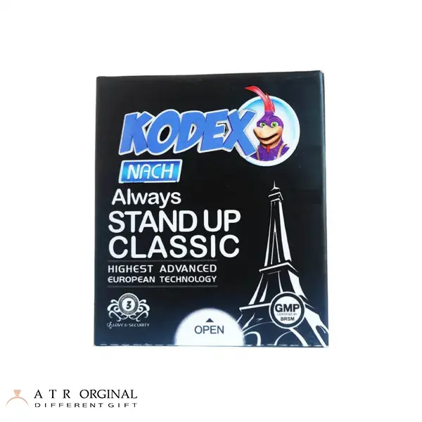 کاندوم کدکس مدل Stand Up Classic بسته 3 عددی