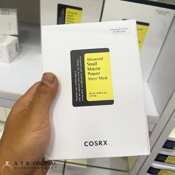 ماسک صورت ورقه ای کوزارکس Cosrx حاوی عصاره حلزون